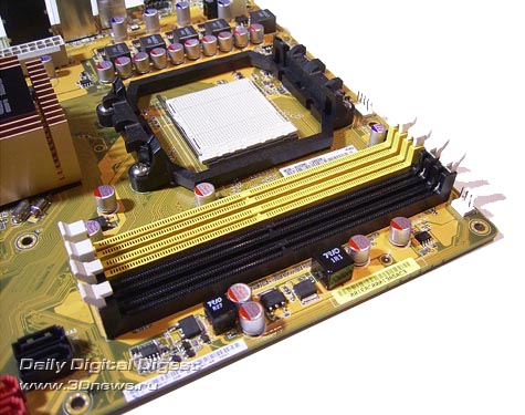 ASUS M3N-H/HDMI слоты памяти