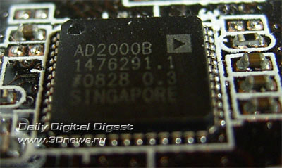  ASUS P6T Deluxe звуковой контроллер 