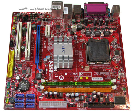 MSI P7NGM, плата
