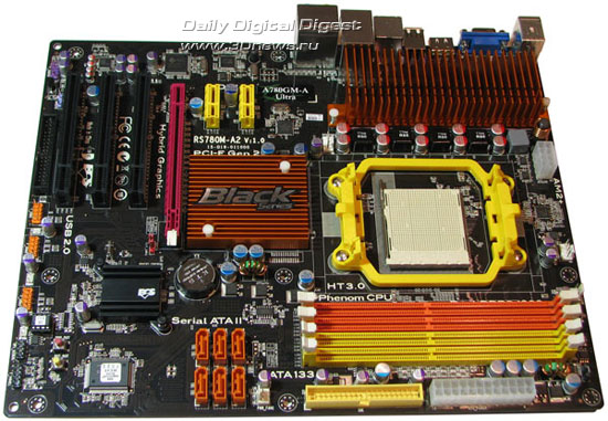 ECS A780GM-A Ultra плата