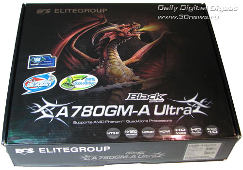 ECS A780GM-A Ultra коробка