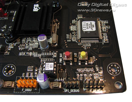 ECS A780GM-A Ultra кнопки