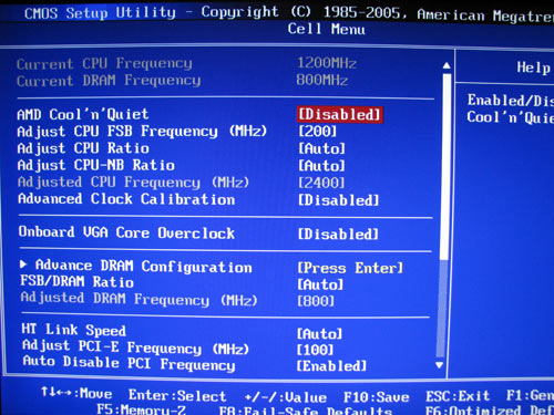 MSI DKA790GX Функции разгона 1