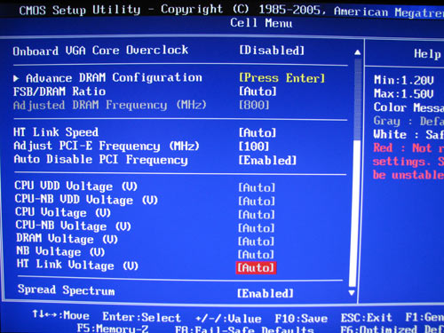 MSI DKA790GX Функции разгона 2