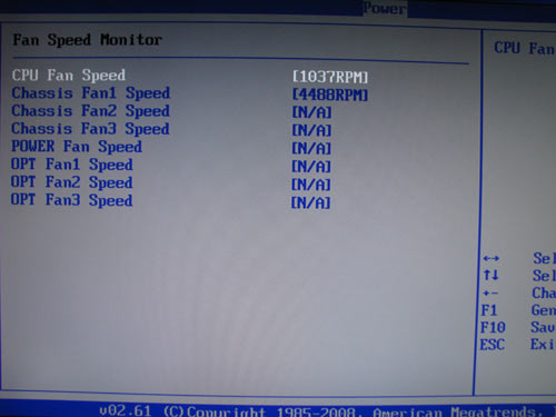 ASUS Rampage II Extreme системный мониторинг 4