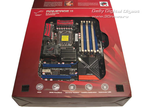 ASUS Rampage II Extreme упаковка 2