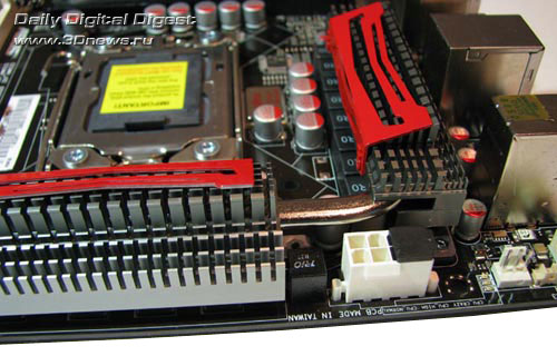 ASUS Rampage II Extreme разъем питания