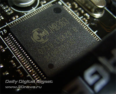 ASUS Rampage II Extreme SATA-контроллер 1