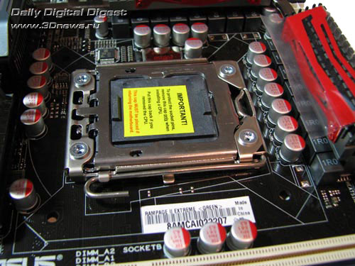 ASUS Rampage II Extreme сокет
