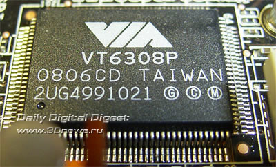 ECS X58B-A контроллер FireWire