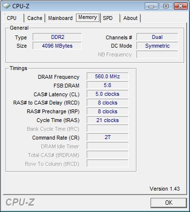 GSkill 4GB разгон
