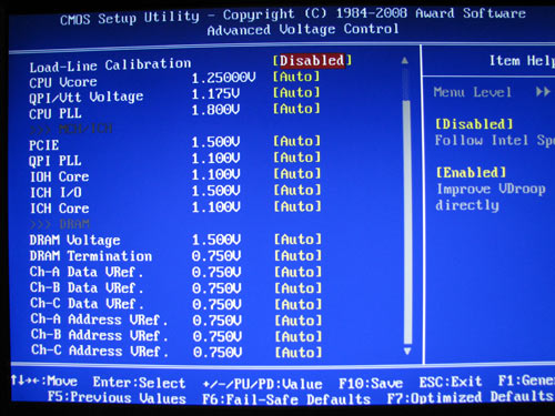 Gigabyte EX58-UD5 настройки разгона 3