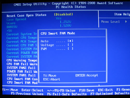 Gigabyte EX58-UD5 системный мониторинг 2
