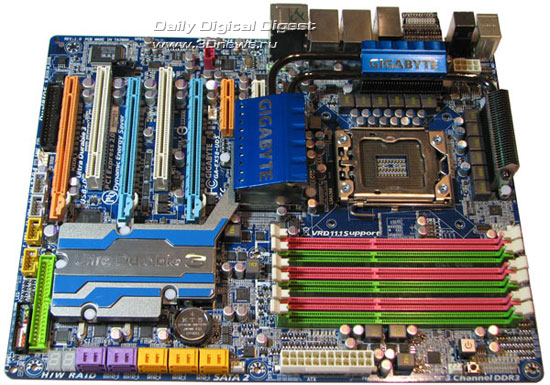 Gigabyte EX58-UD5 плата