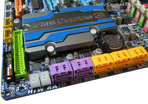 Gigabyte EX58-UD5 угол