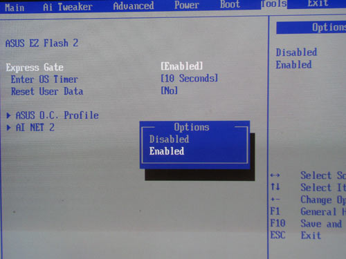 ASUS M4A79 Deluxe Express Gate Lite