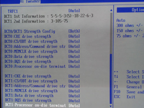 ASUS M4A79 Deluxe настройки памяти 3