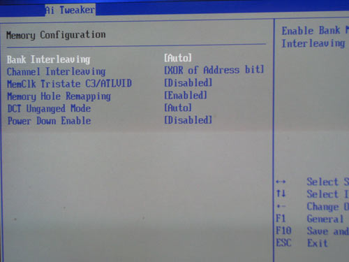ASUS M4A79 Deluxe настройки памяти 4
