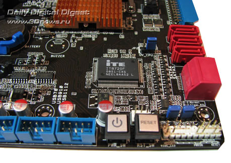 ASUS M4A79 Deluxe кнопки