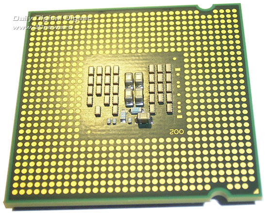  Intel Q8300 обратная сторона 