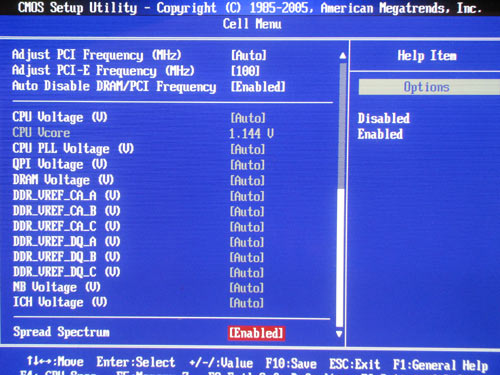 MSI X58 Pro настройки разгона 2
