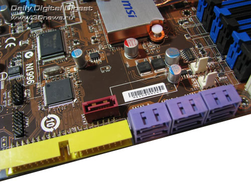 MSI X58 Pro угол
