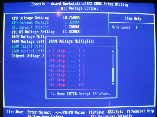 Foxconn Destroyer множитель Vmem