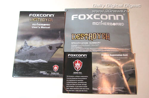 Foxconn Destroyer комплектация 1