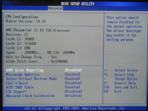ASUS M4A79T Deluxe CPU