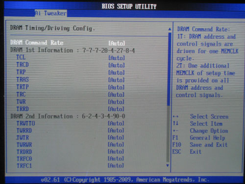 ASUS M4A79T Deluxe настройки памяти 2