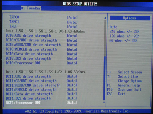 ASUS M4A79T Deluxe настройки памяти 3