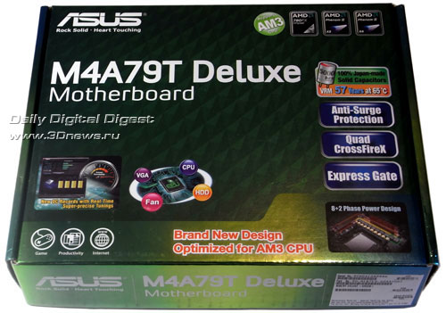 ASUS M4A79T Deluxe коробка