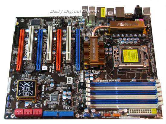 ASRock X58 SuperComputer плата