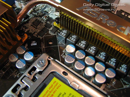 ASRock X58 SuperComputer преобразователь питания