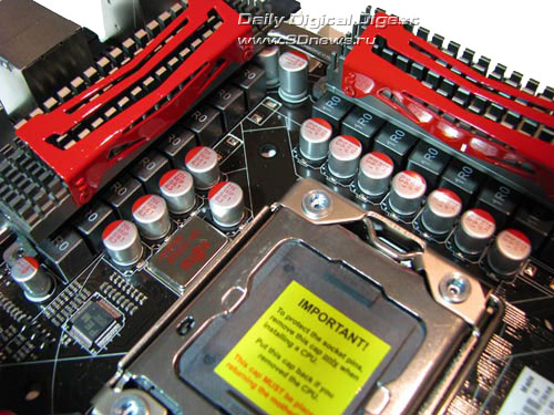 ASUS Rampage II Extreme преобразователь питания