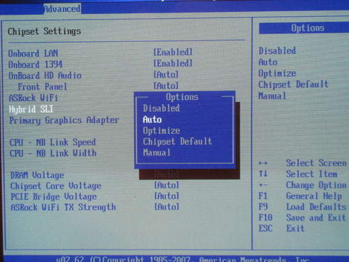 ASRock K10N780SLIX3-WiFi Hybrid SLI