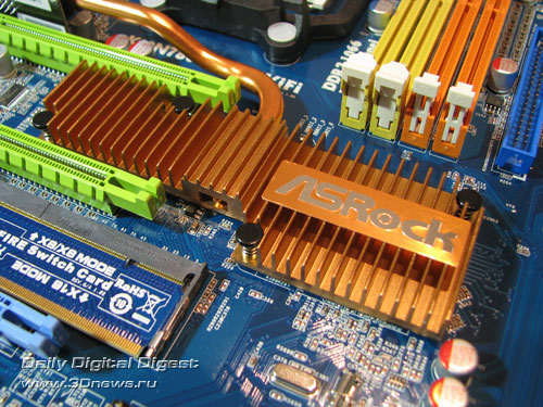 ASRock K10N780SLIX3-WiFi радиатор