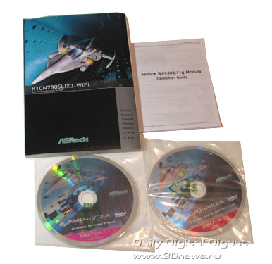 ASRock K10N780SLIX3-WiFi комплектация 2