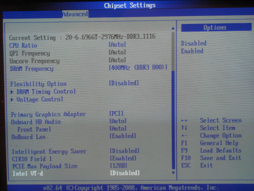 ASRock X58 Deluxe настройки разгона 2