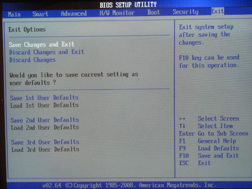 ASRock X58 Deluxe BIOS profile