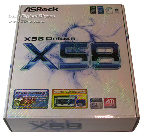  ASRock X58 Deluxe упаковка 