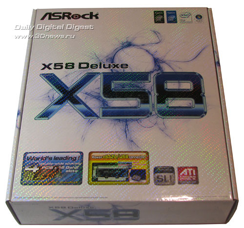 ASRock X58 Deluxe упаковка