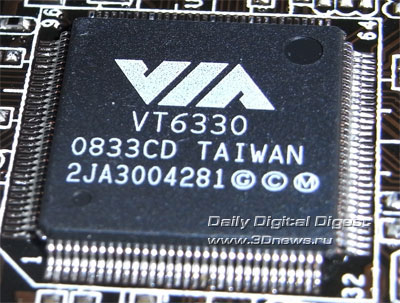 ASRock X58 Deluxe контроллер FireWire