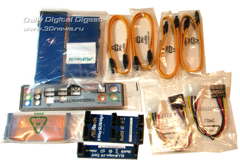 ASRock X58 Deluxe комплектация 1