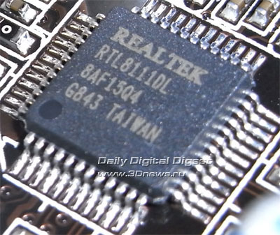 ASRock X58 Deluxe сетевой контроллер