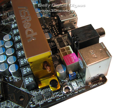 ASRock X58 Deluxe доп. разъем питания
