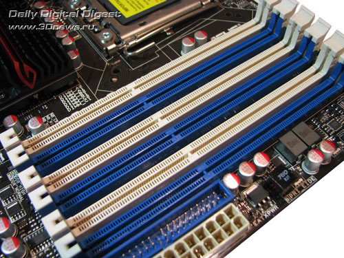 ASUS Rampage II Gene DIMMs