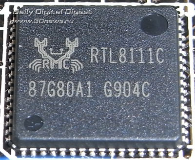 ASUS Rampage II Gene сетевой контроллер