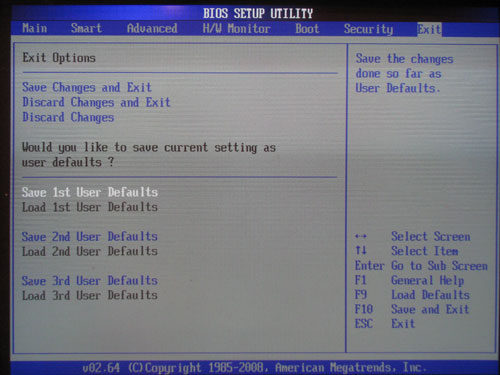 ASRock M3A790GXH/128M Profiles
