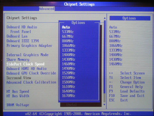 ASRock M3A790GXH/128M разгон GPU Mem